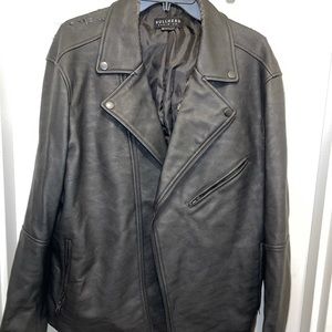 Bullhead used/distressed leather jacket